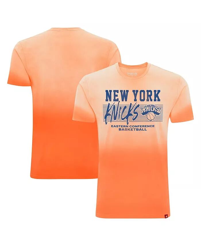 

Мужская и женская футболка New York Knicks Bingham Sun-Fade Sportiqe