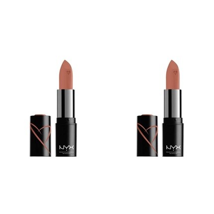 

NYX Professional Makeup Shout Loud Satin Lipstick с маслом ши Silk Peach Nude