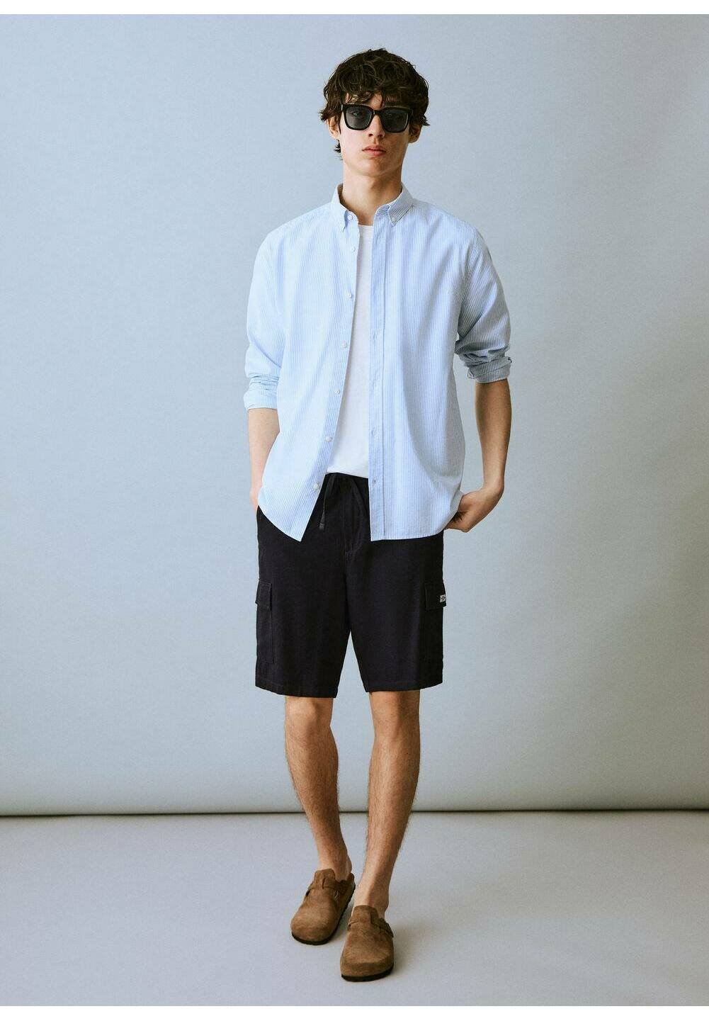 

Шорты MILITAR Mango Kids, черный