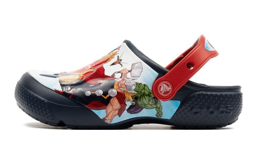 

Marvel X Classic Clog Kids «Нашивка Мстители» Crocs, синий