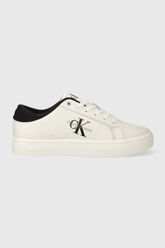 

Кроссовки CLASSIC CUPSOLE LOWLACEUP LTH WN Calvin Klein Jeans, белый