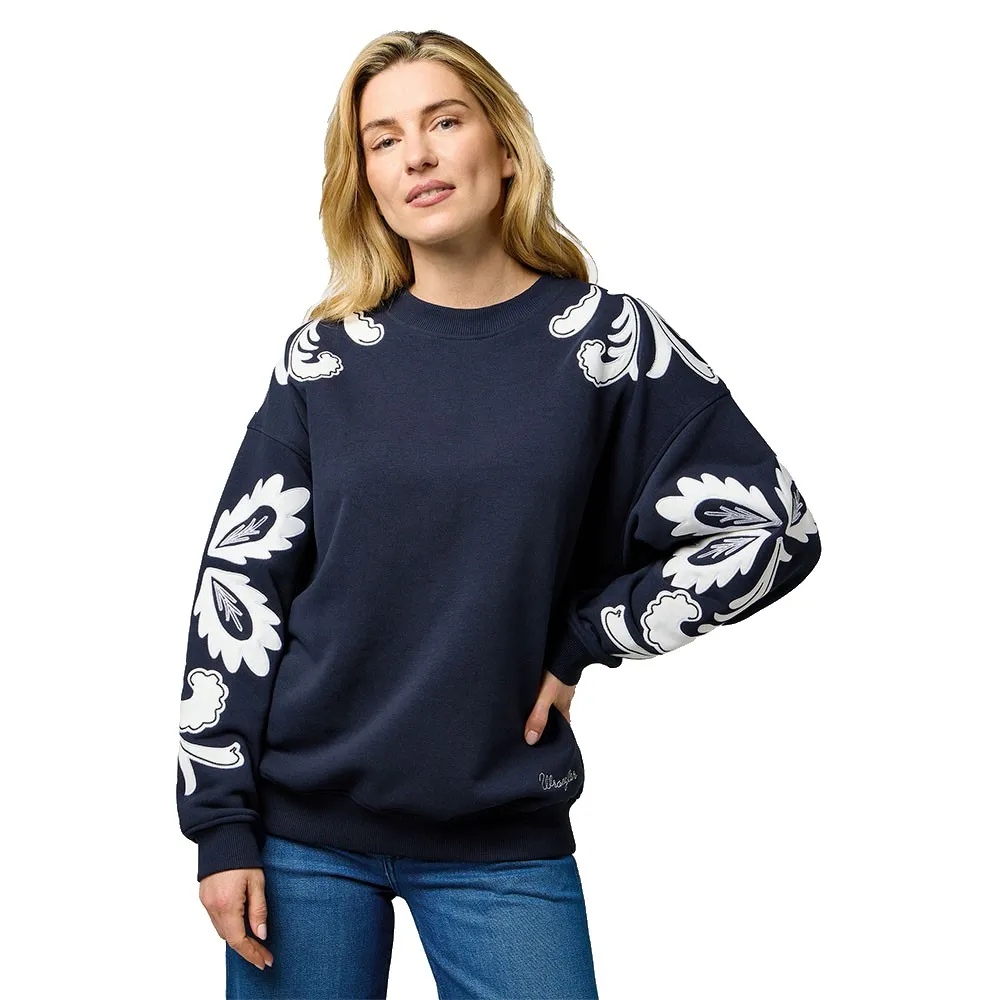 

Толстовка Wrangler Applique Loose Fit, синий