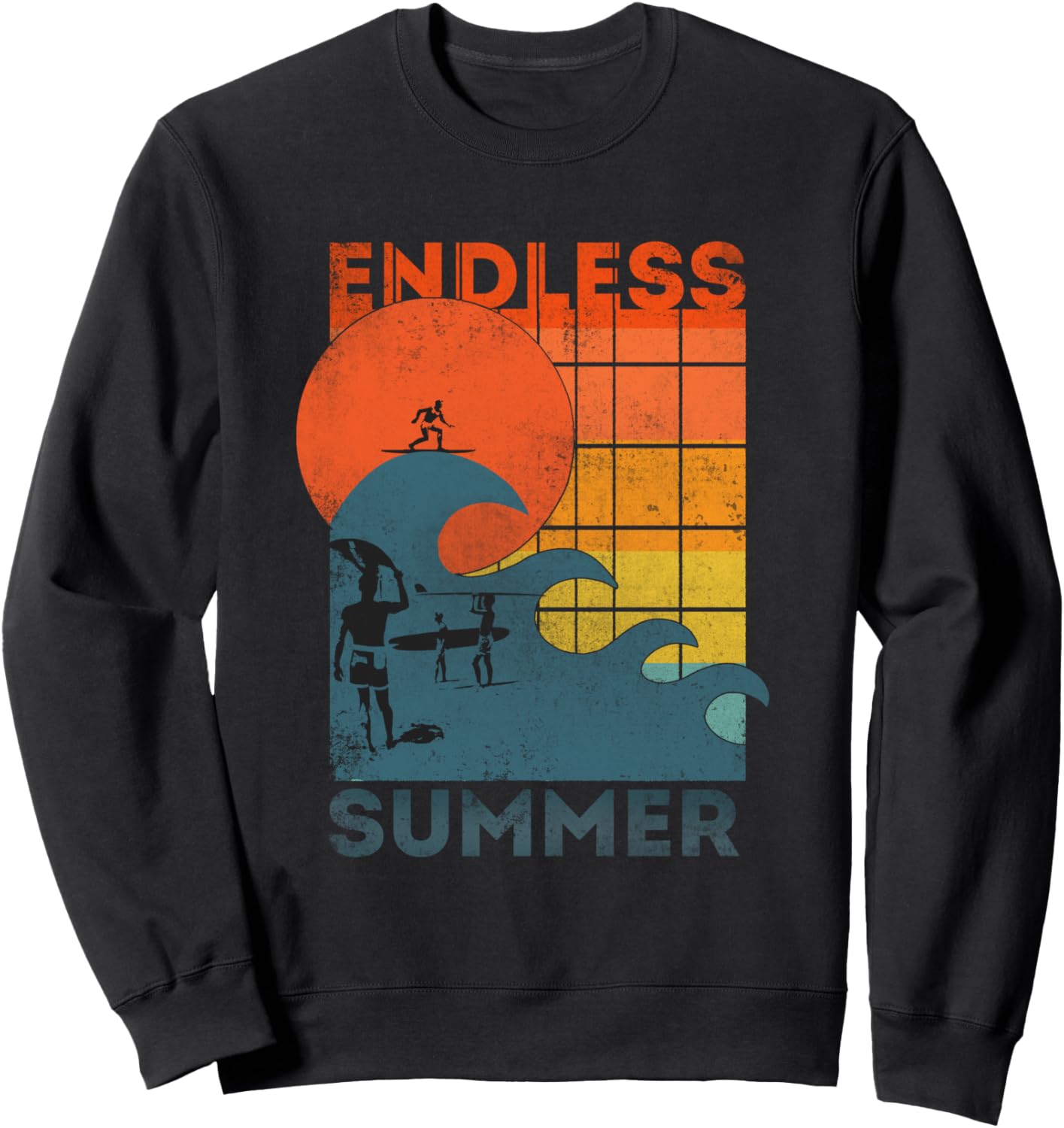 

Толстовка Endless Summer Wave, черная (black 19-3911tcx), размер S, Черный, Толстовка Endless Summer Wave, черная (black 19-3911tcx), размер S