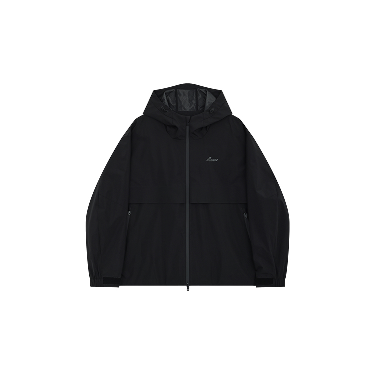 

We11Done Куртка унисекс, черный, с капюшоном, средней плотности, другие