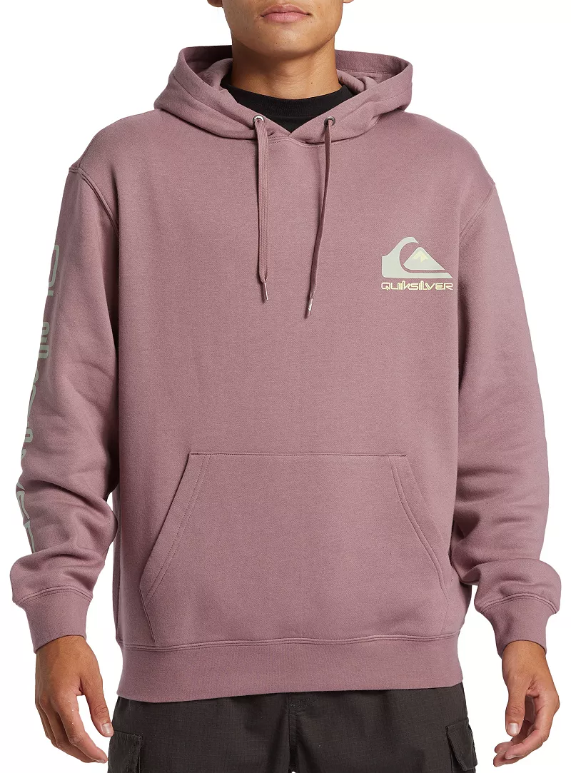 

Мужская толстовка с логотипом Quiksilver Omni, цвет GRAPE SHAKE