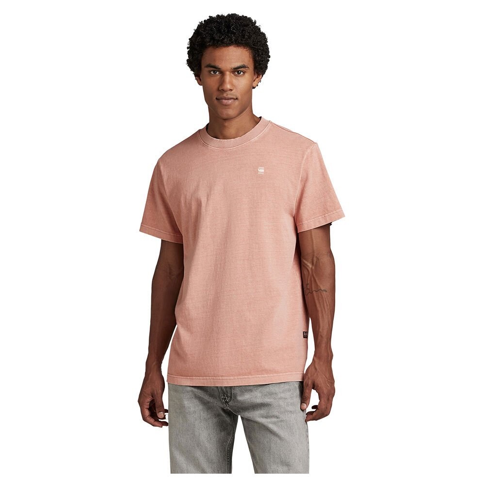 

Футболка G-Star Overdyed Loose, розовый