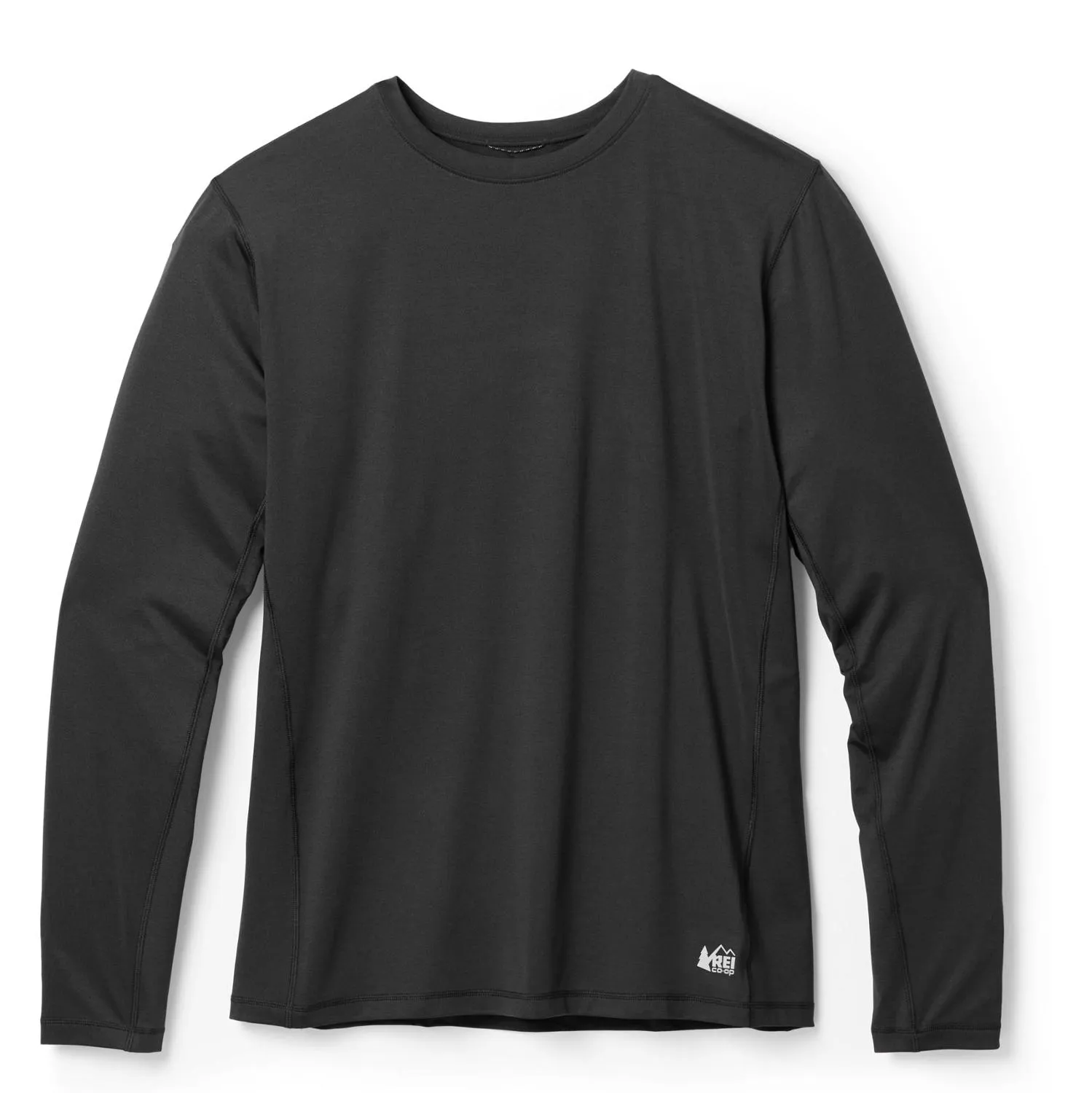 

Мужская легкая базовая футболка с длинными рукавами REI Co-op, Black