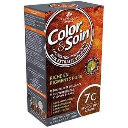 

Les 3 Chenes Color & Soin Permanent Color Care Terracotta Blonde 7C Light Les 3 Chênes