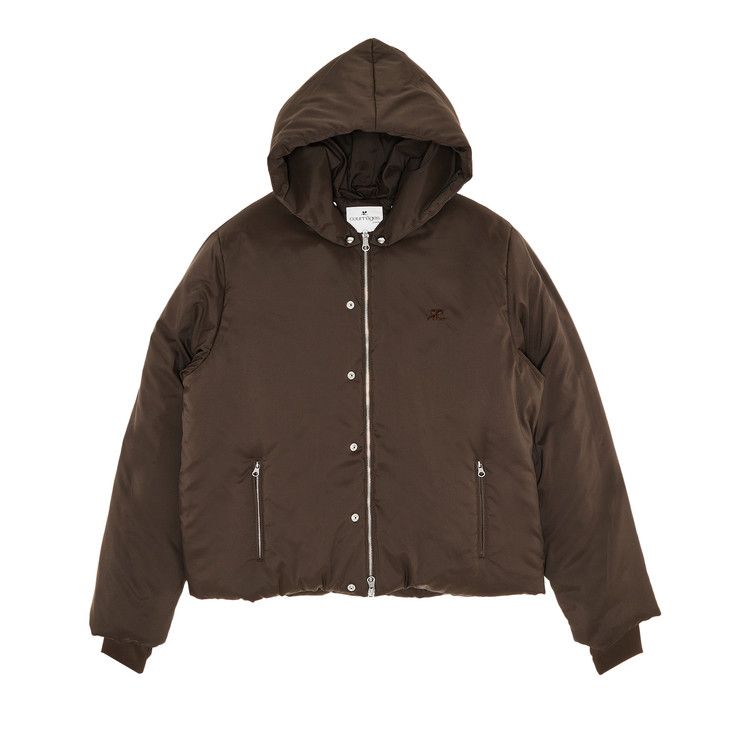 

Куртка Courrèges AC Nylon Hooded Manteau, Coffee