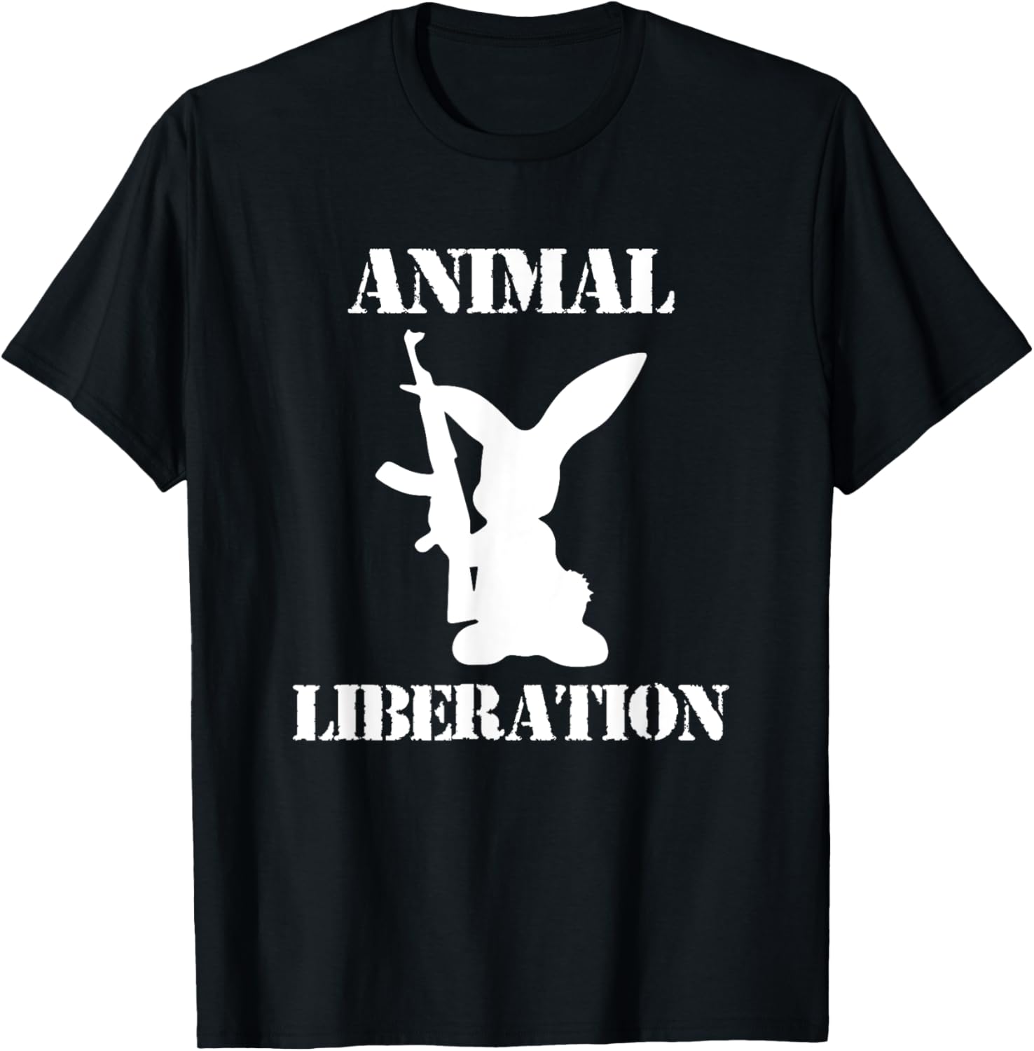 

Футболка вегана, за права животных, за освобождение животных, за любовь к животным, активист Alf Activist Animal Liberation Shirt, черный