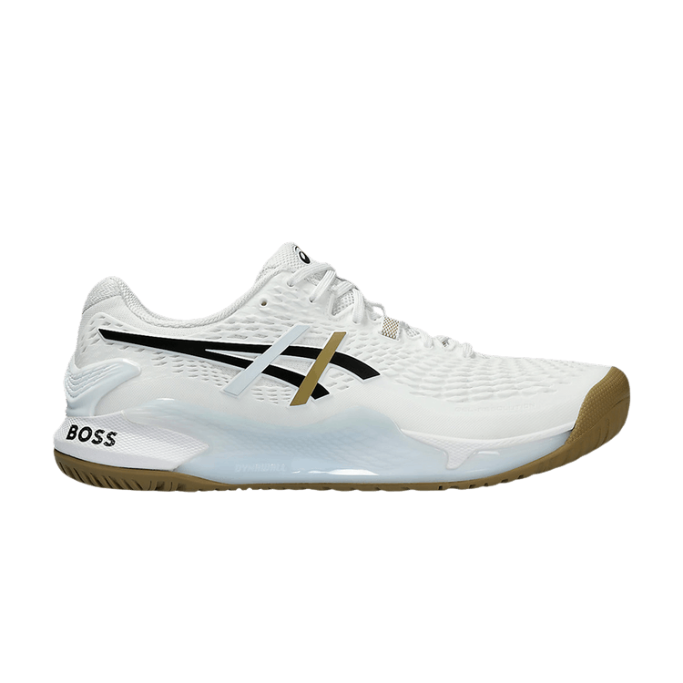 

Кроссовки BOSS x Matteo Berrettini x Gel Resolution 9 'White Camel', белый