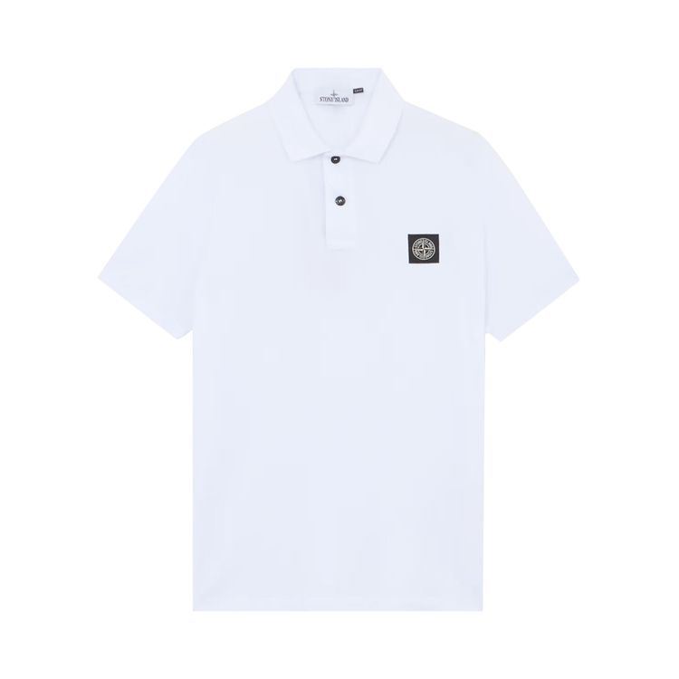 

Поло Stone Island Compass Patch Logo Polo 'White', белый