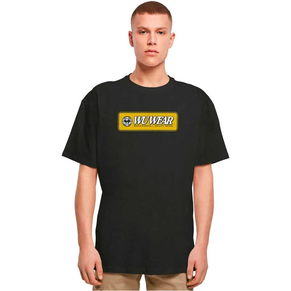 

Футболка с коротким рукавом Wu-wear Earth Logo Oversize, черный