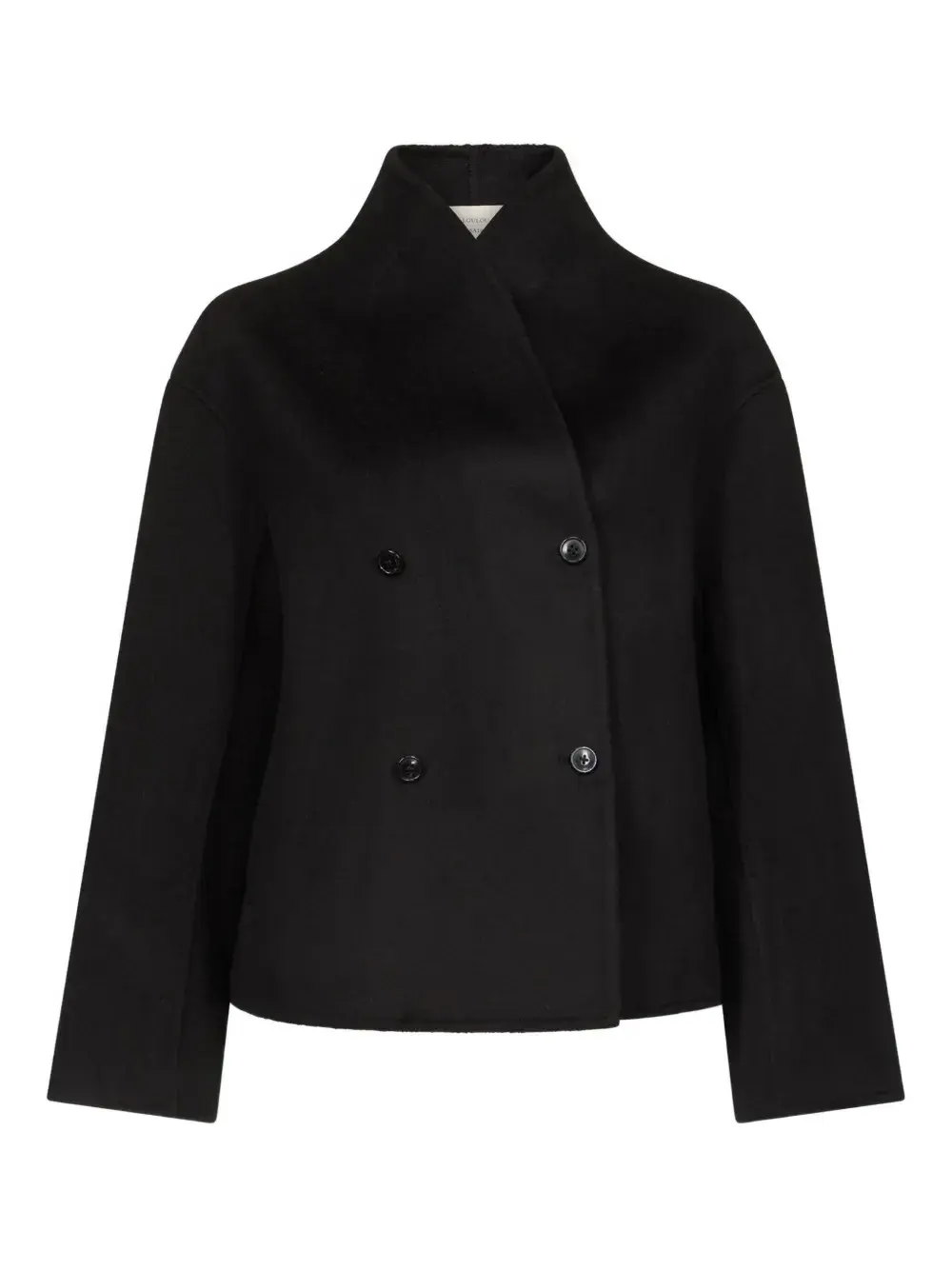 

Двубортный шерстяной пиджак LouLou de Saison, черный