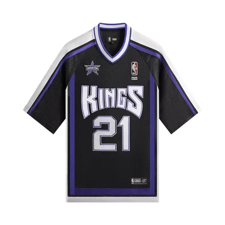 Футболка спортивная Kith For NBA All-Star Sacramento Kings Leon Shirt, черный