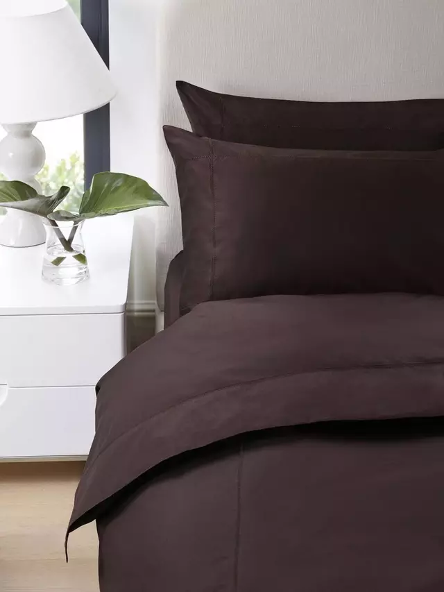 

Простыня на резинке Jasper Conran London 500 Thread Count Supima Satin, цвет chocolate