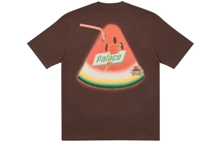 

Сахарная футболка PALACE, коричневый