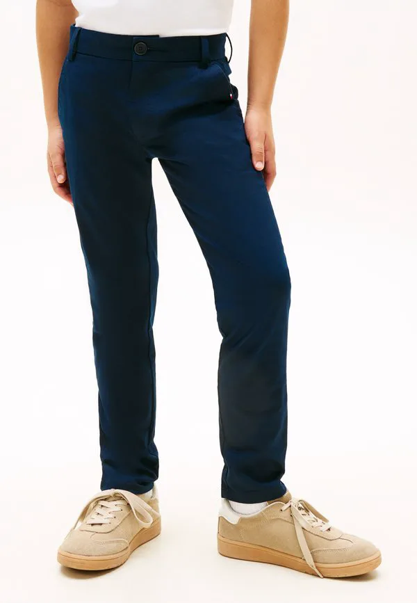 Классические чиносы essential 1985 из саржи. Tommy Hilfiger, Dark Night Navy