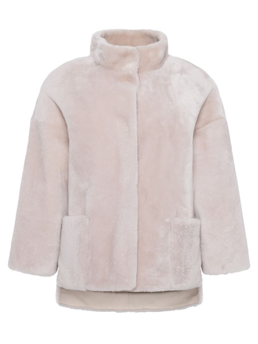 

Куртка из овчины Made For Generations WOLFIE FURS, цвет Vanilla