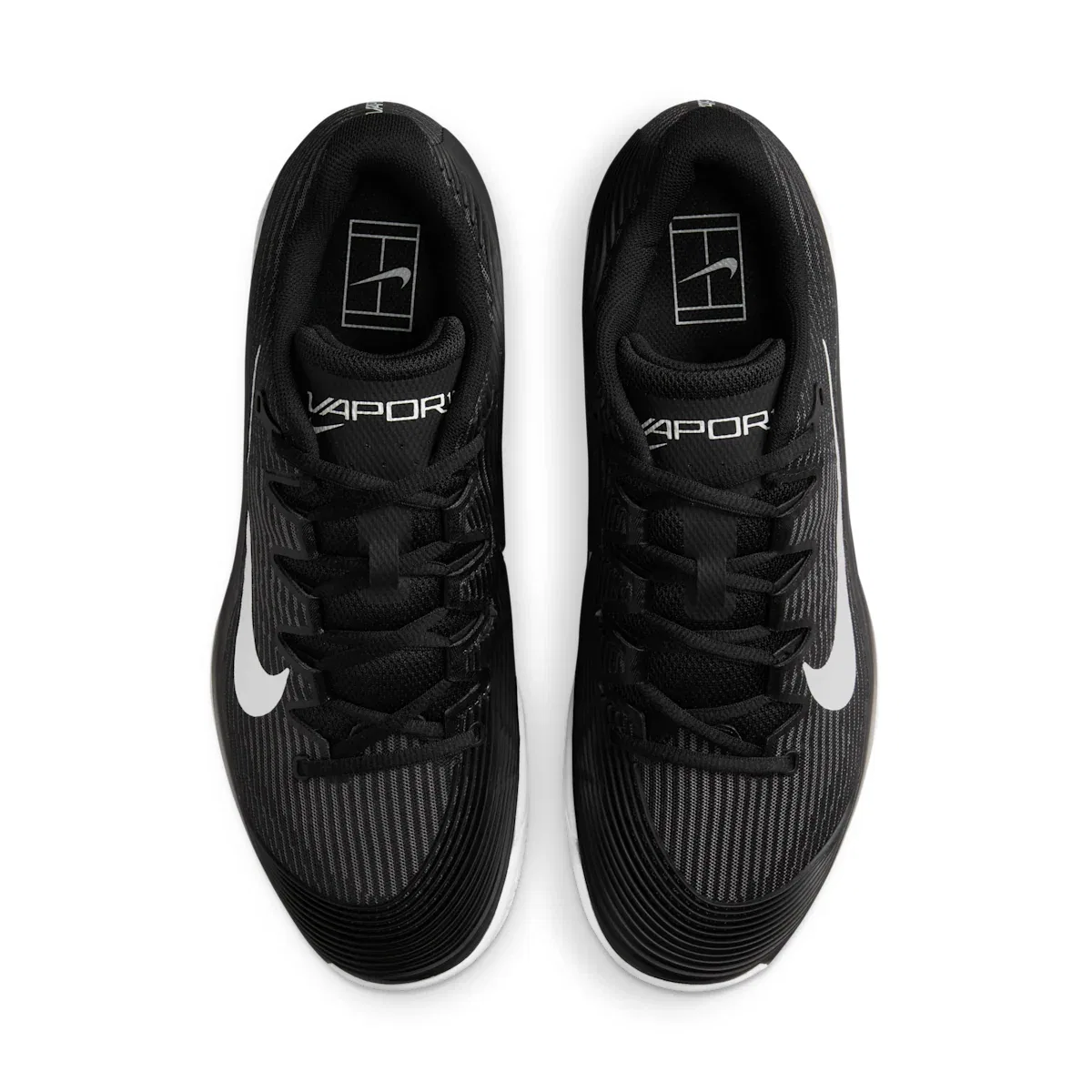 Мужские теннисные кроссовки Vapor 12 для грунтовых кортов Nike, черный — фото 4