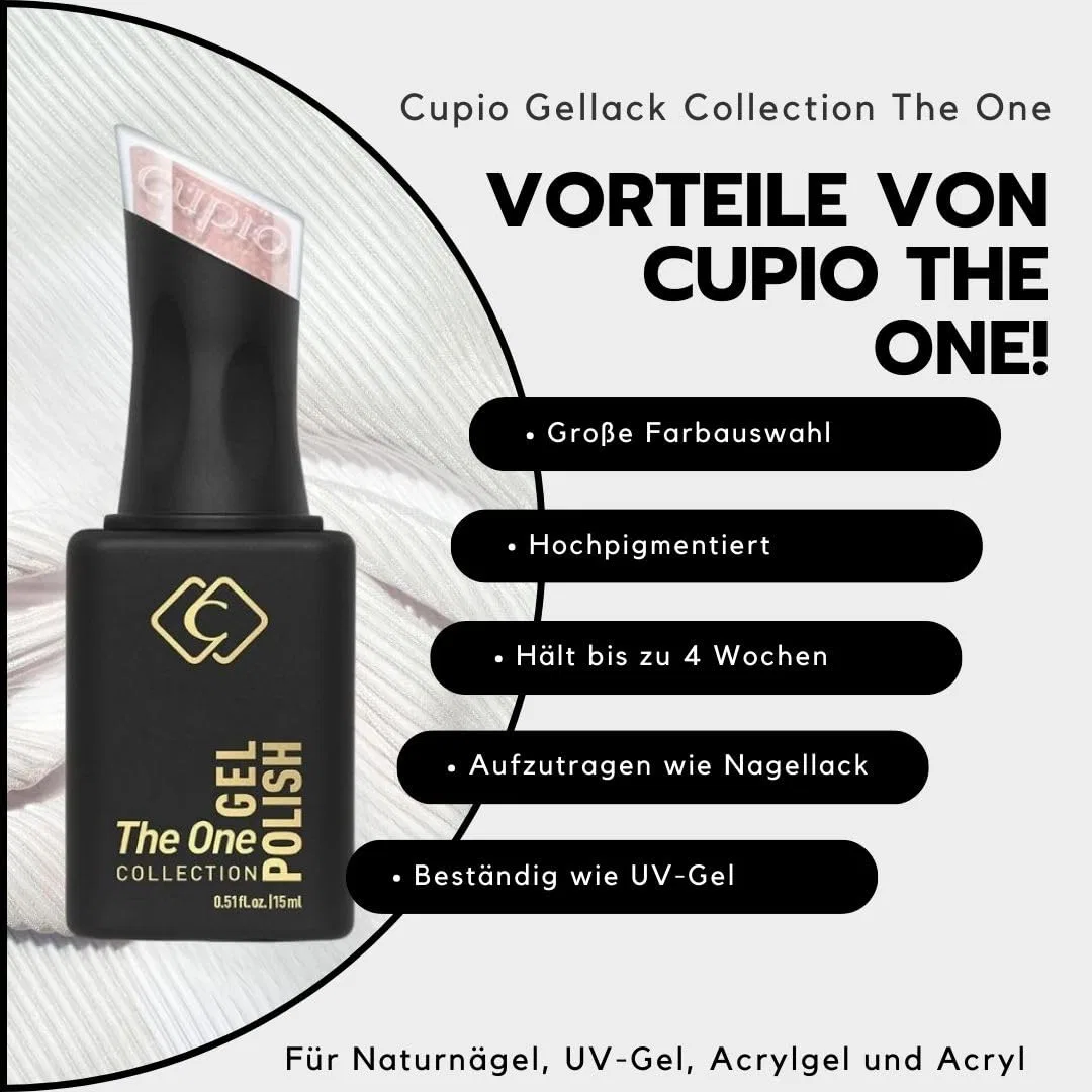 Гель-лак Cupio The One Ferrari Gel Polish 15 мл, красный ‎Cupio