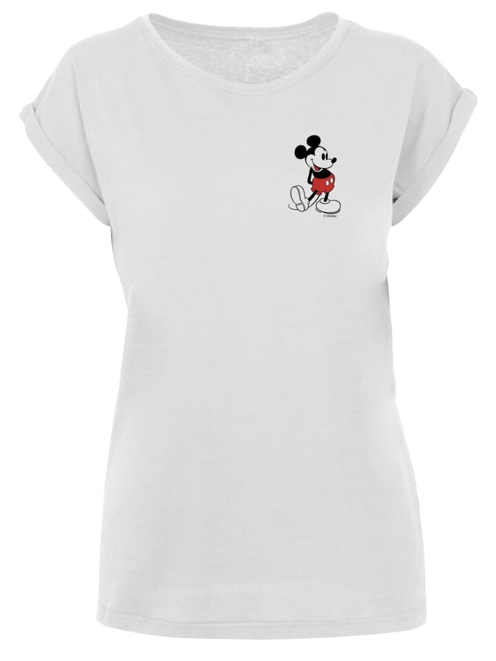 

Футболка F4NT4STIC Mickey Mouse Kickin Retro Pocket, белый