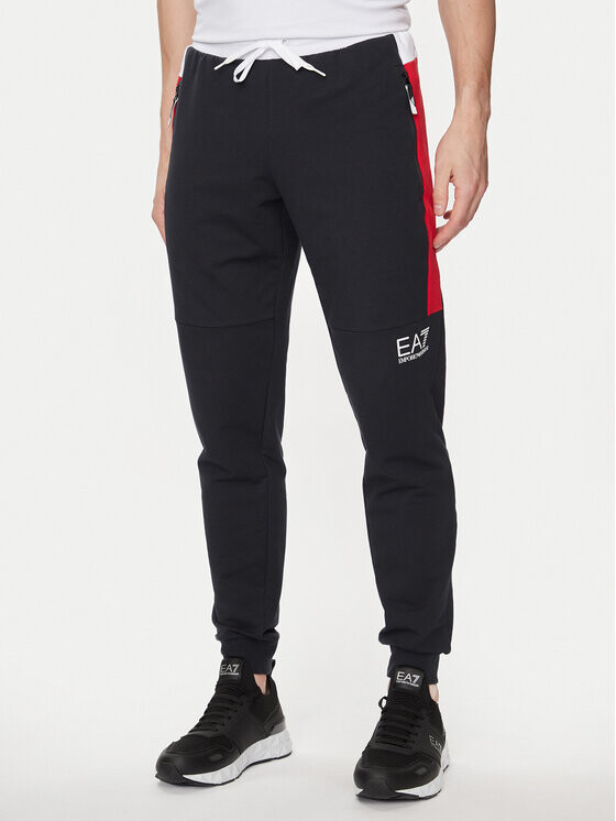 

Спортивные брюки стандартного кроя Ea7 Emporio Armani, синий