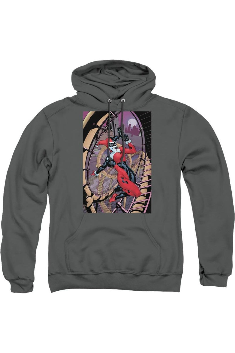 

Толстовка с капюшоном Batman Harley First Adult Gildan, цвет charcoal