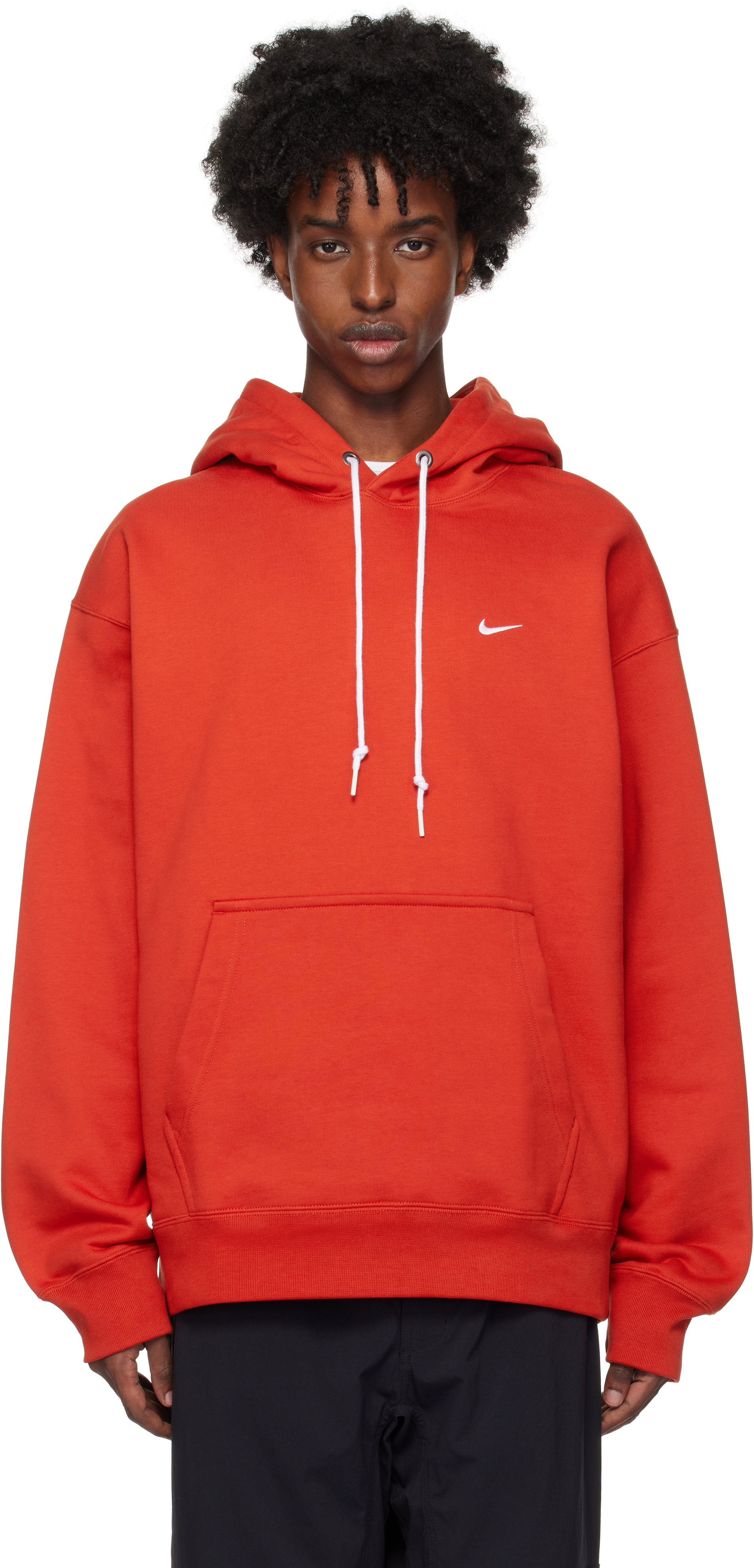 

Красная толстовка с капюшоном Solo Swoosh Nike