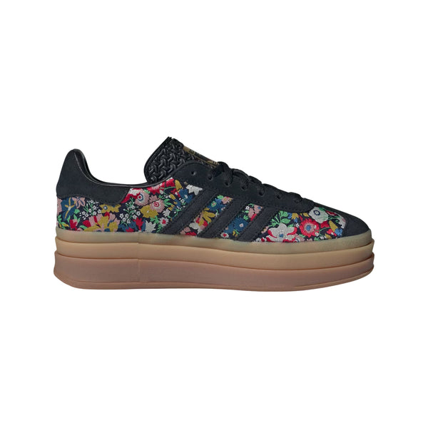 Кроссовки gazelle bold 'liberty london floral embroidery' Adidas, черный — фото 2