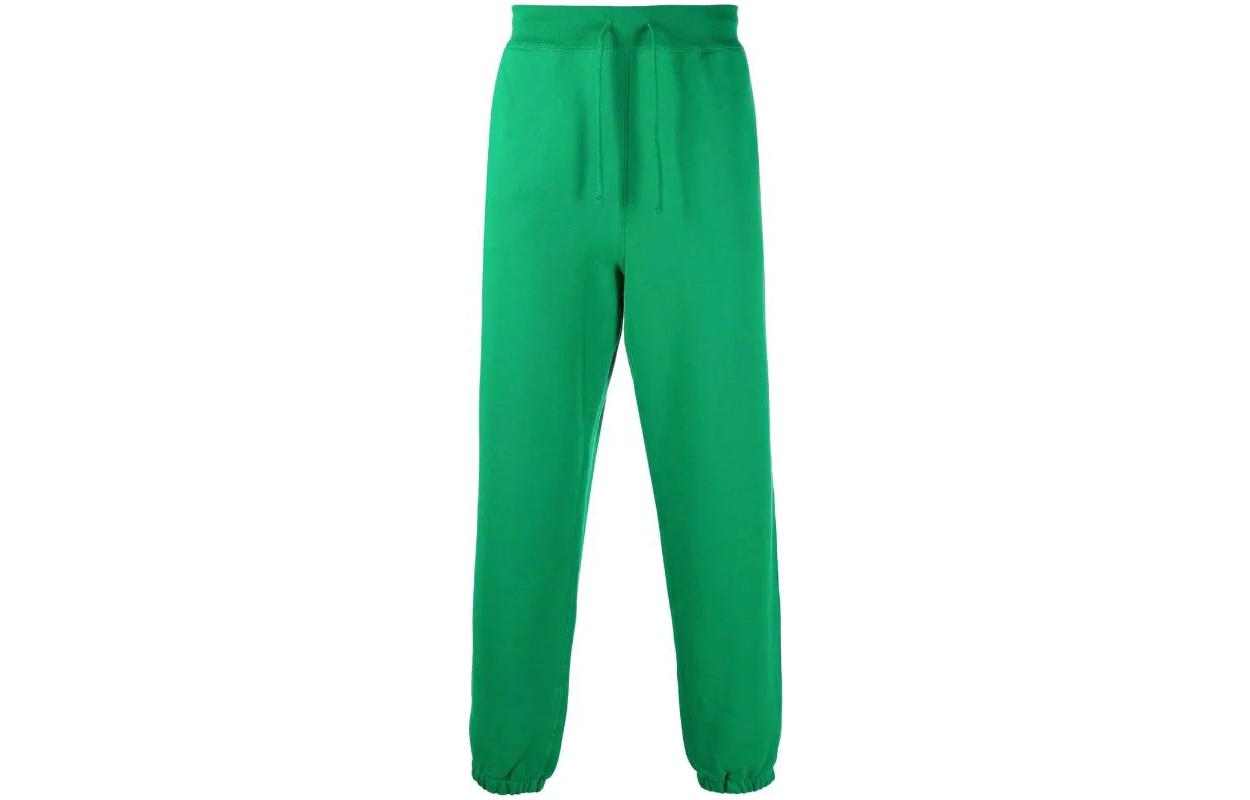 Polo Ralph Lauren Весенне-летняя коллекция 2022 Вязаные спортивные штаны Мужские Green — фото 3