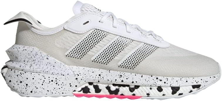Кроссовки Adidas Avryn для взрослых, унисекс, белый/розовый — фото 2