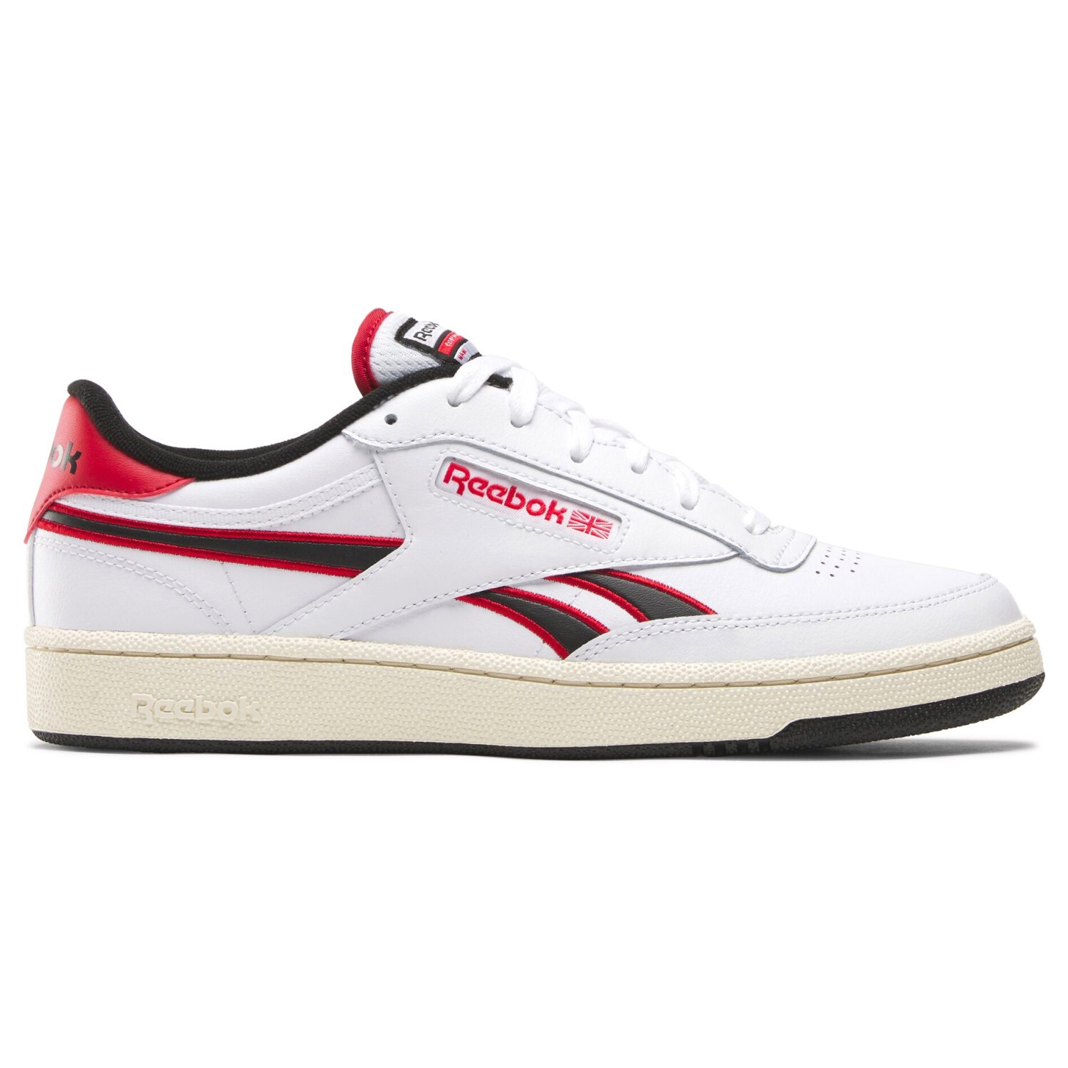 

Кроссовки Reebok Club C Revenge, цвет White/Vector Red/Black