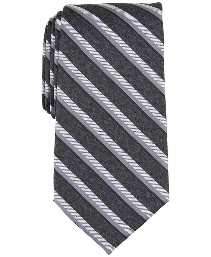 

Мужской галстук в полоску Arnett Classic Perry Ellis, черный