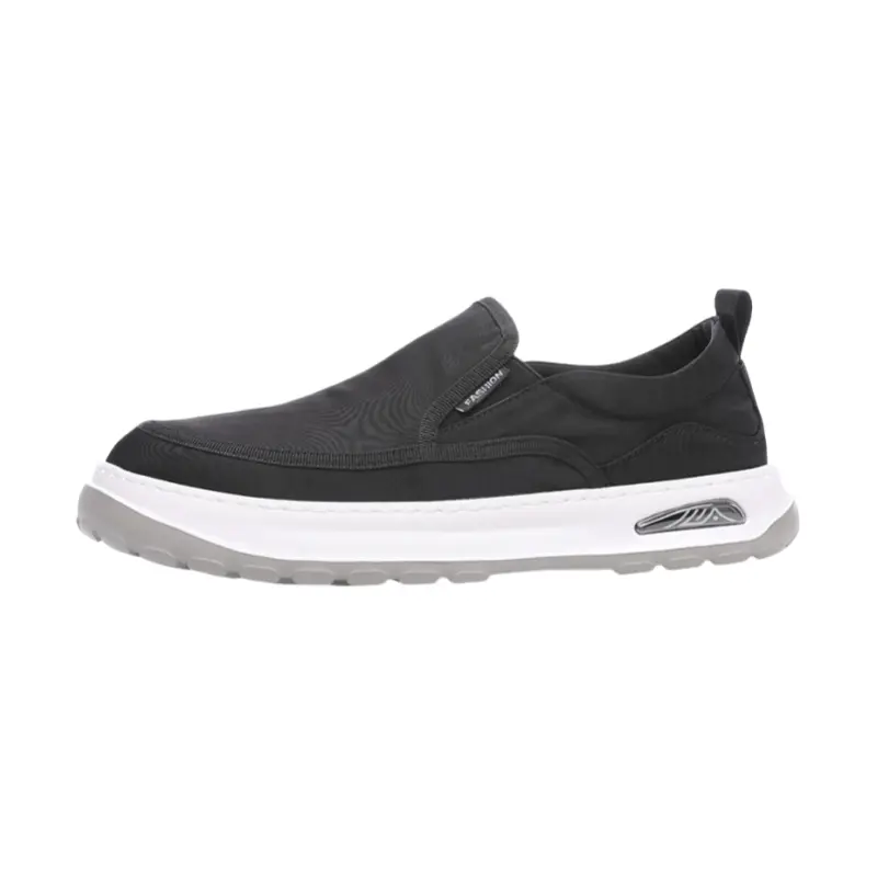 

A fairy tale of a pair of shoes Дышащие мужские низкие кеды повседневные черные, цвет Black