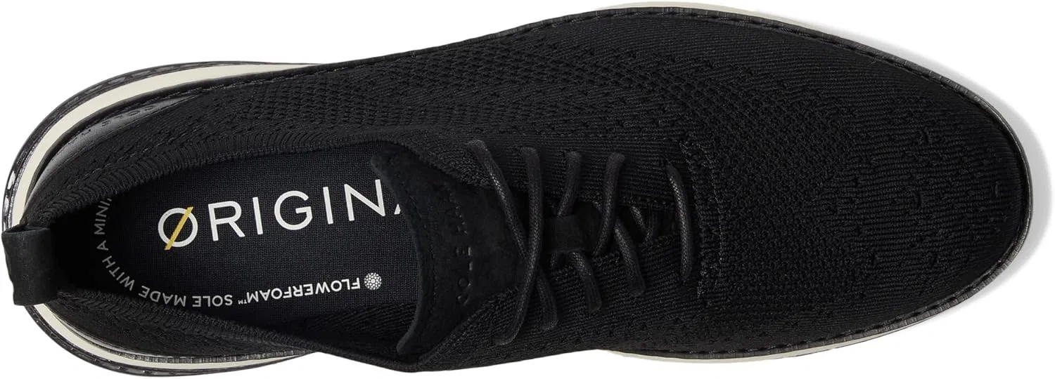 Мужские оксфорды Cole Haan OG Energyweave Stitchlite Wing, Black Ivory Ivory — фото 3