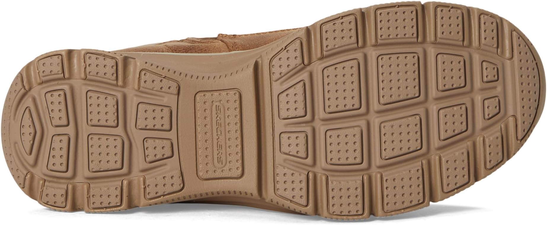 Ботинки женские SKECHERS Easy Going из гладкой веганской кожи, каштановый — фото 3