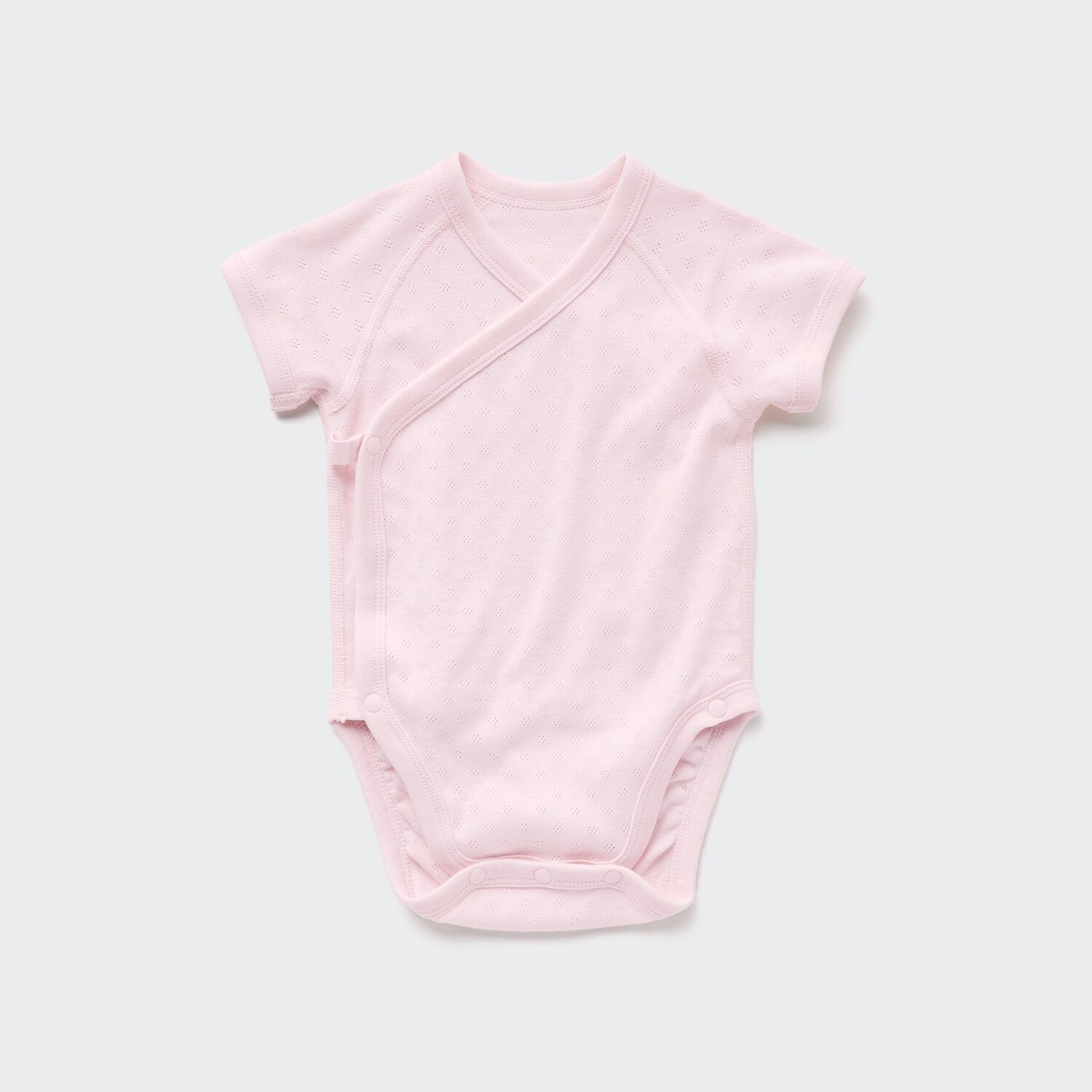 

Боди UNIQLO с короткими рукавами, розовый
