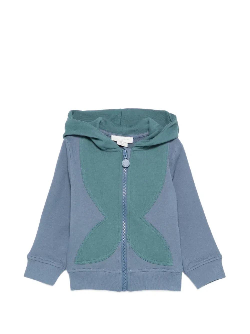 Толстовка на молнии Stella Mccartney Kids, синий