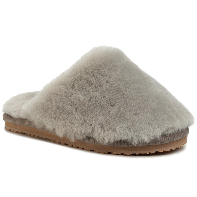 

Тапочки Mou ClosedToe Sheepskin, серый