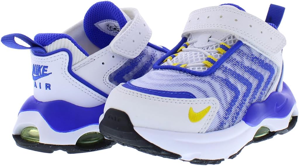 Кроссовки Nike Boys Air Max Systm, белый/желтый — фото 2
