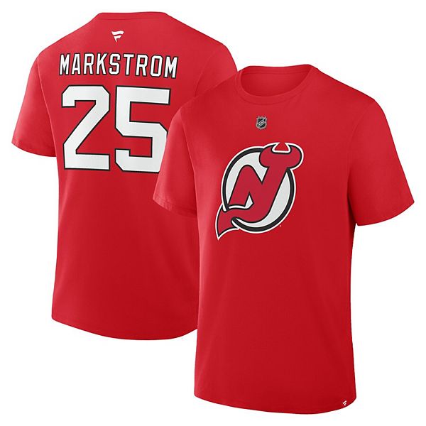

Футболка мужская Jacob Markstrom New Jersey Devils с именем и номером Fanatics