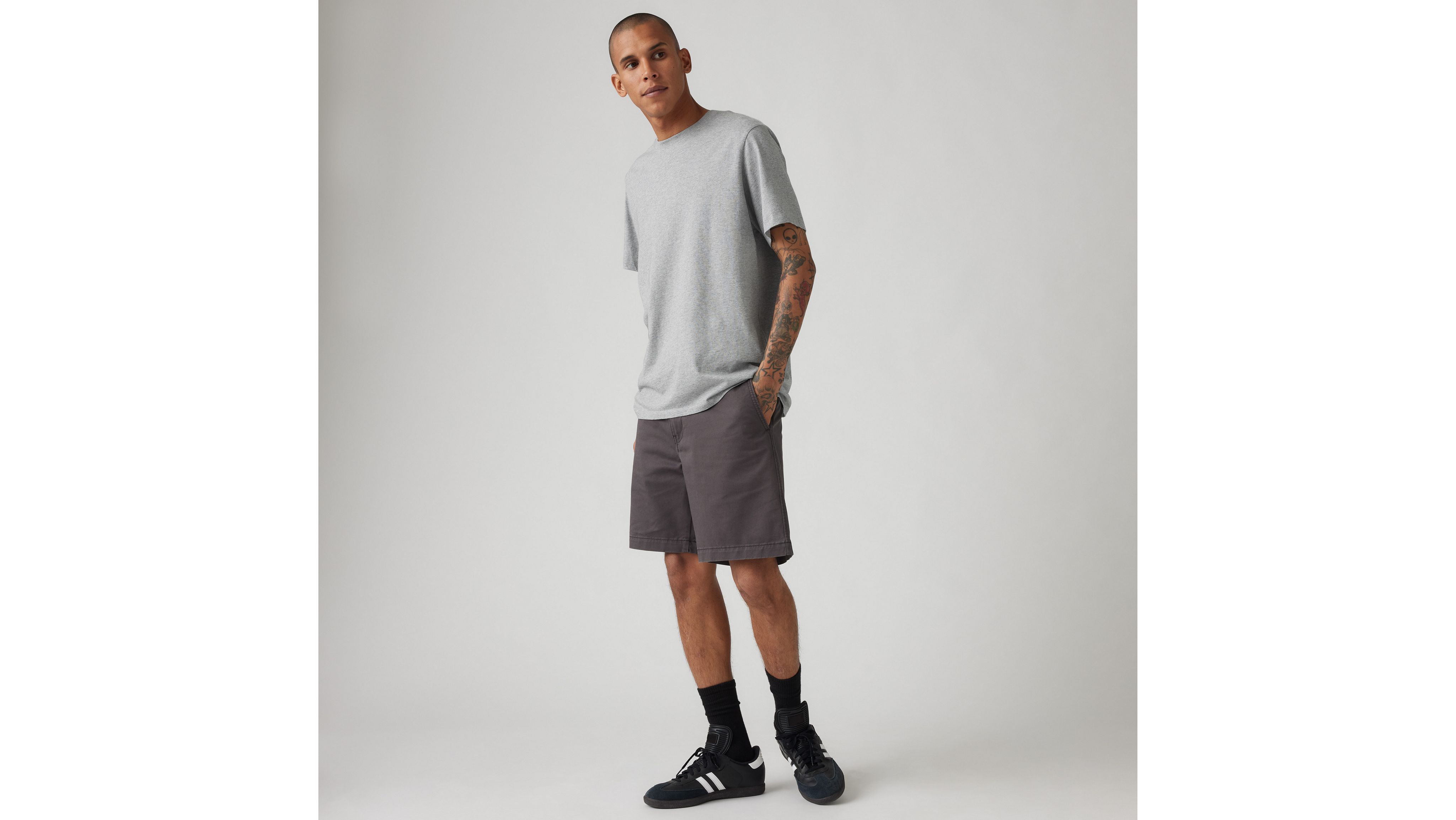 

Мужские шорты Xx Chino свободного кроя Levi's, Dark Phantom - Black