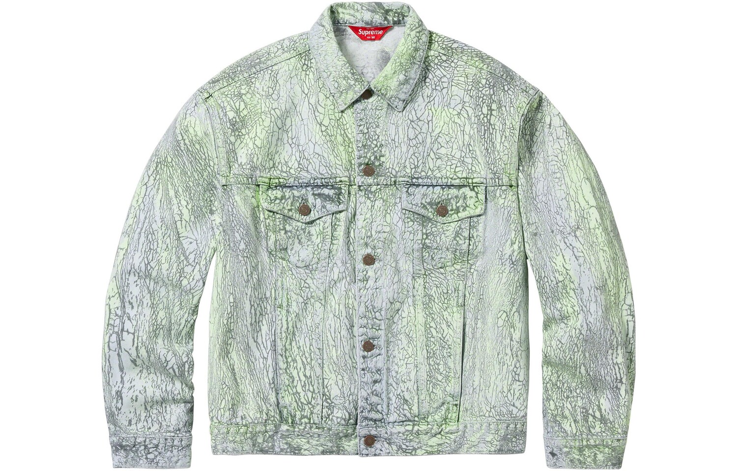 

Джинсовая куртка унисекс Supreme, цвет Multicolor
