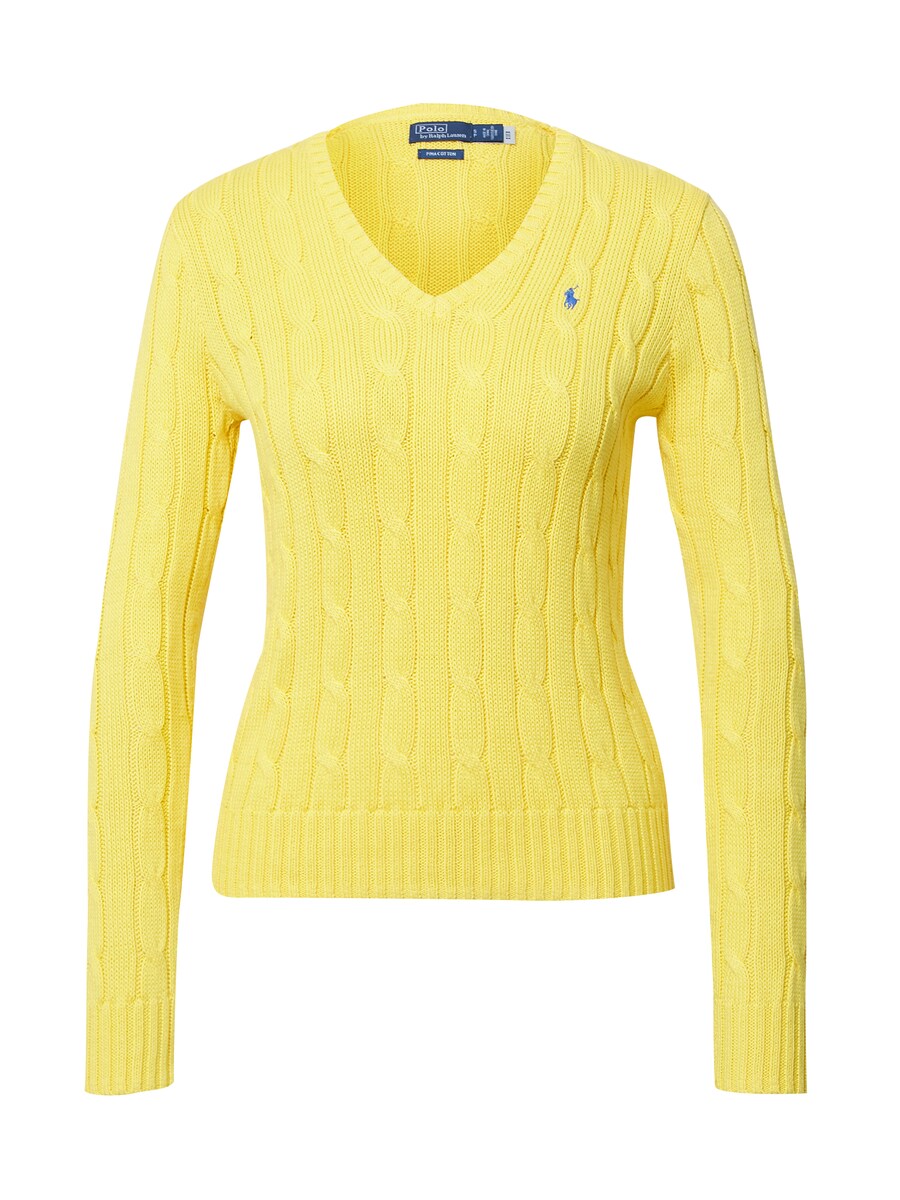 

Тонкий вязаный свитер Polo Ralph Lauren Sweater KIMBERLY, желтый