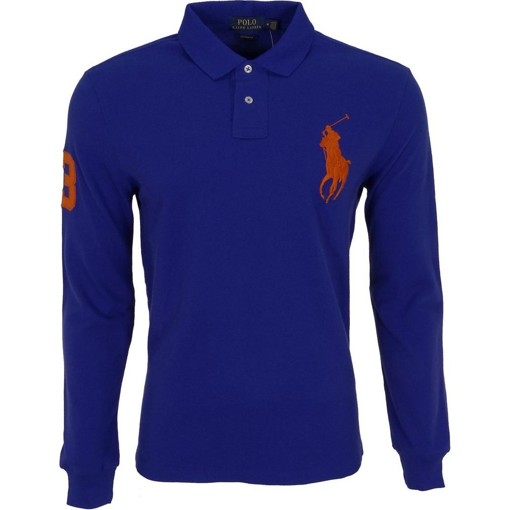 

Polo Ralph Lauren Мужская поло темно-синяя, Синий, Polo Ralph Lauren Мужская поло темно-синяя