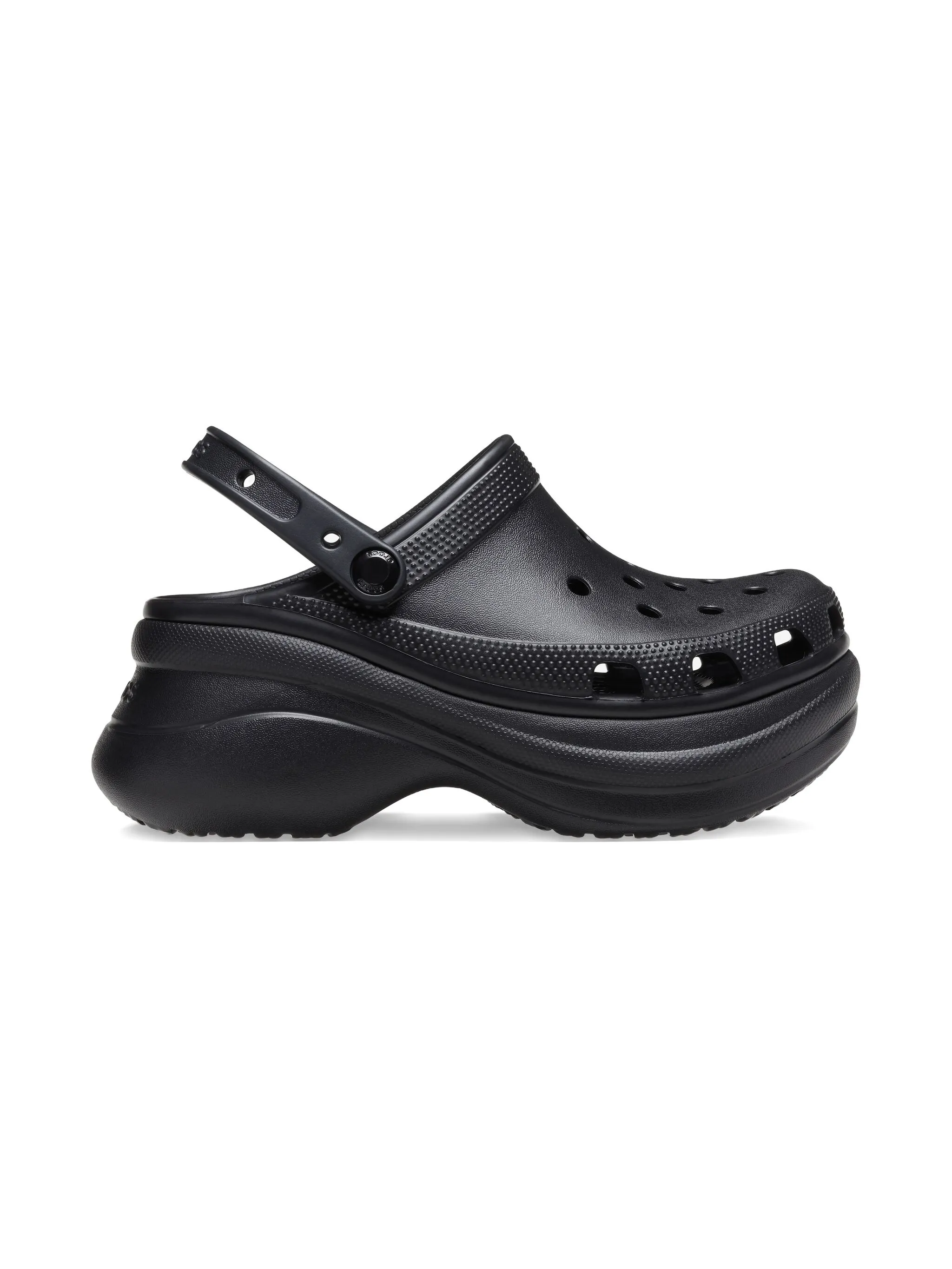 

Клоги на платформе Crocs Kids, черный