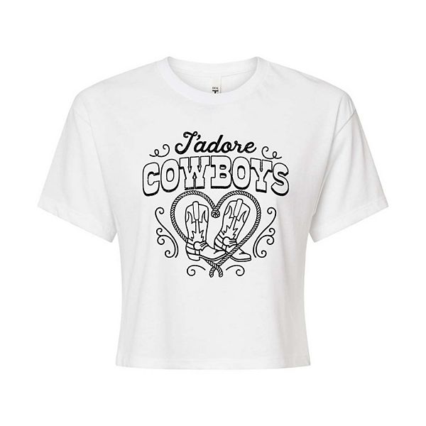 

Футболка Juniors J'adore Cowboys Licensed Character, White