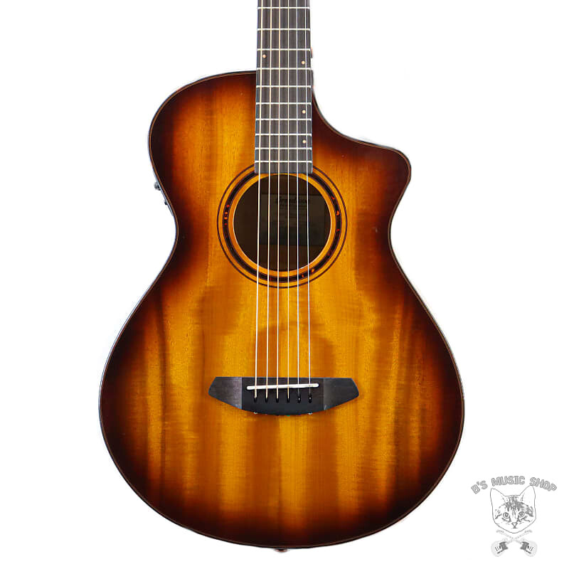 

Акустическая гитара Breedlove Pursuit Exotic S Companion Tiger's Eye CE Myrtlewood-Myrtlewood