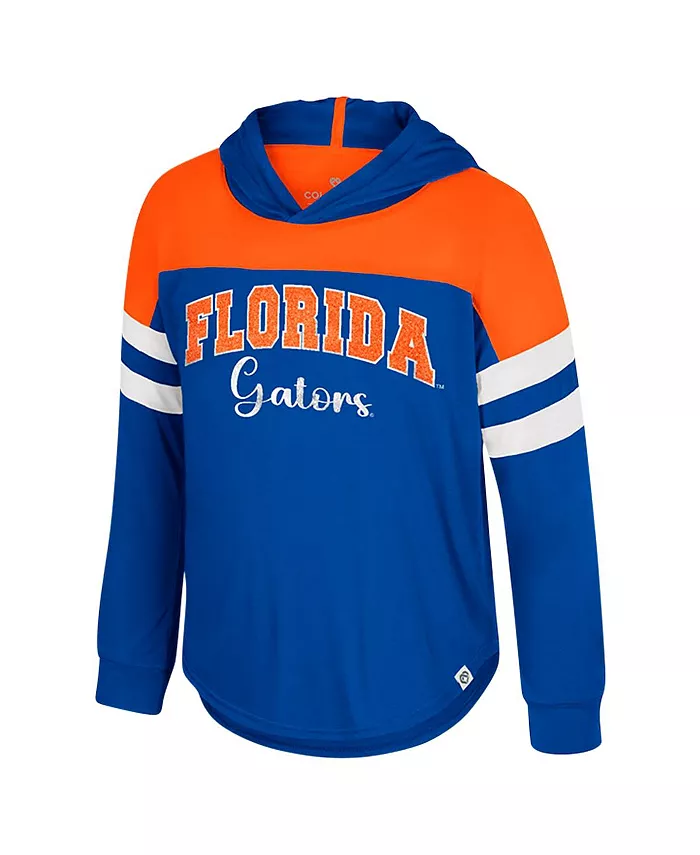 Футболка с капюшоном и длинным рукавом для малышей Royal Florida Gators Reflection Colosseum — фото 2